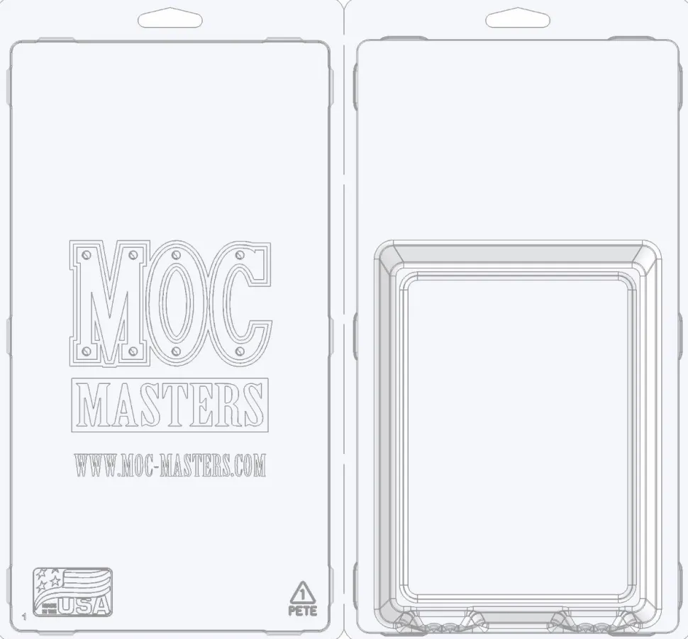 MOC Masters - 5.5" Action Figure UV Protective Clamshell Case