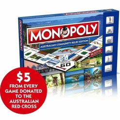 Monopoly - Australian Community Relief Edition Board Game