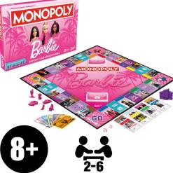Monopoly - Barbie Edition Board Game