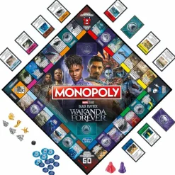 Monopoly - Black Panther 2: Wakanda Forever Edition Board Game