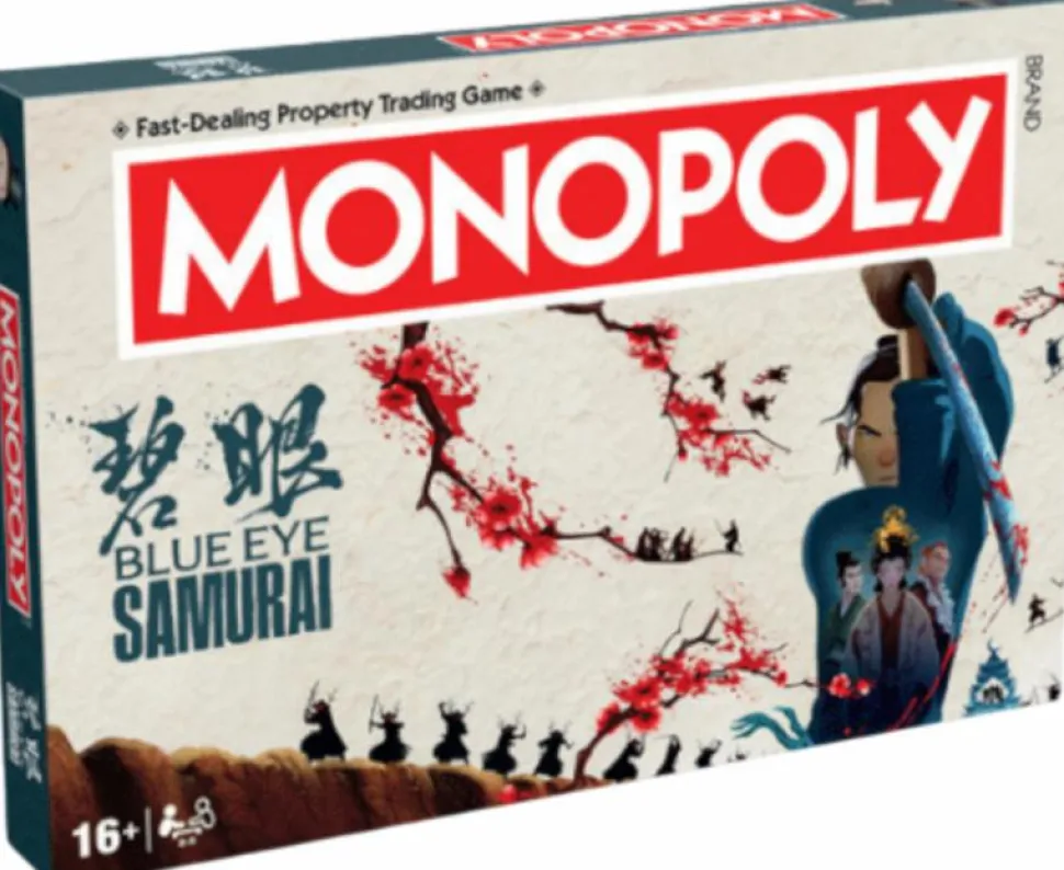 Monopoly - Blue Eye Samurai Edition Board Game