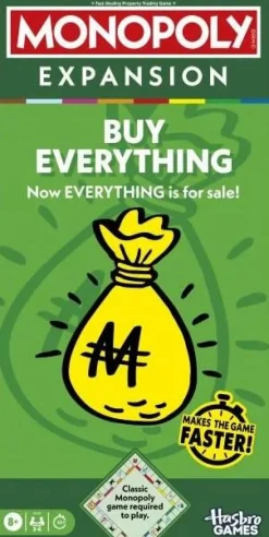 Monopoly - Buy Everything Board Game Expansion