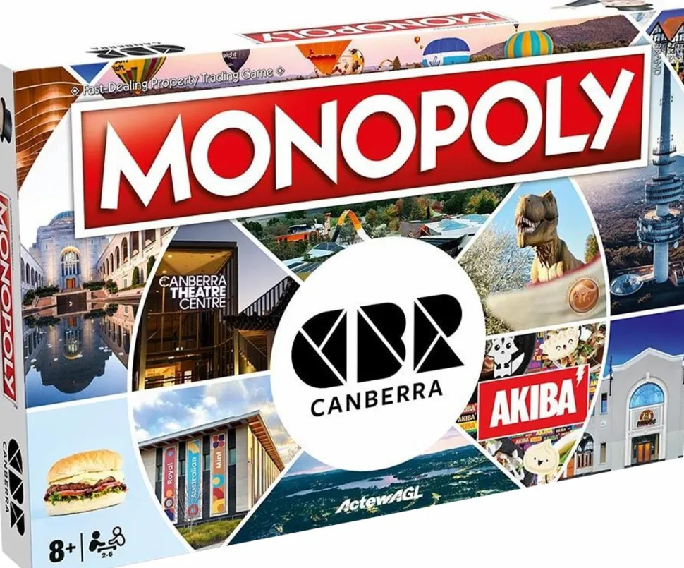 Monopoly - Canberra Edition Board Game