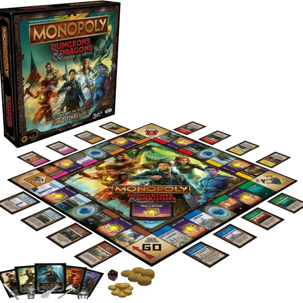 Monopoly - Dungeons and Dragons: Honour Among Thieves (2022) Edition Board Game