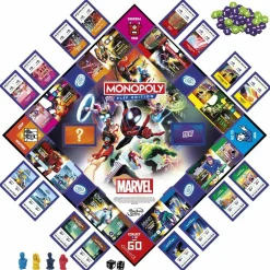 Monopoly - Flip Edition Marvel Board Game
