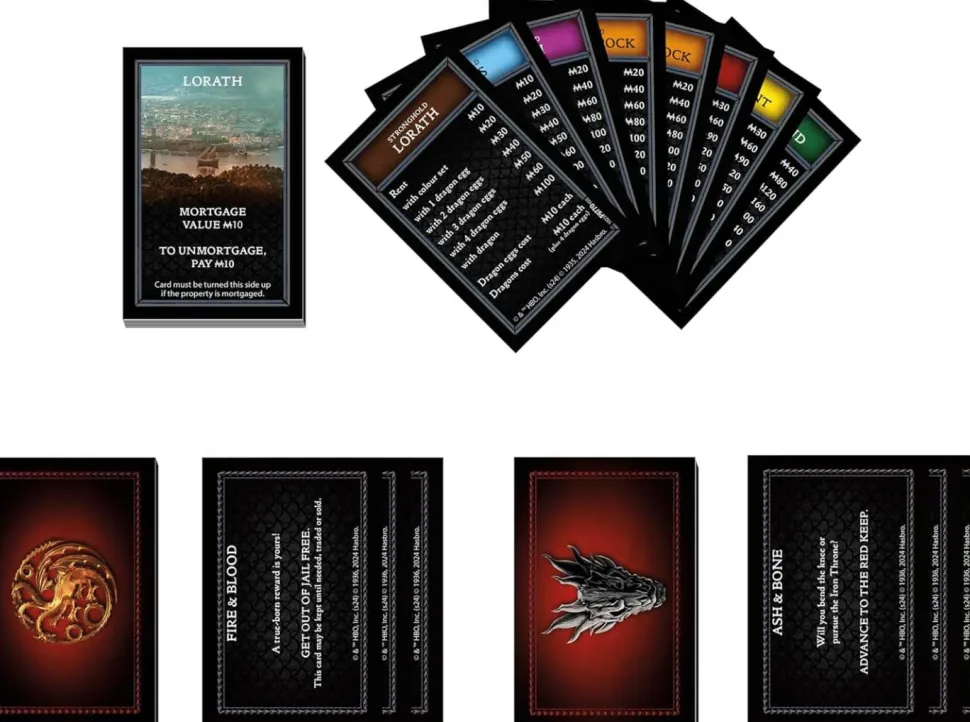 Monopoly - Game of Thrones: House of the Dragon Edition Board Game