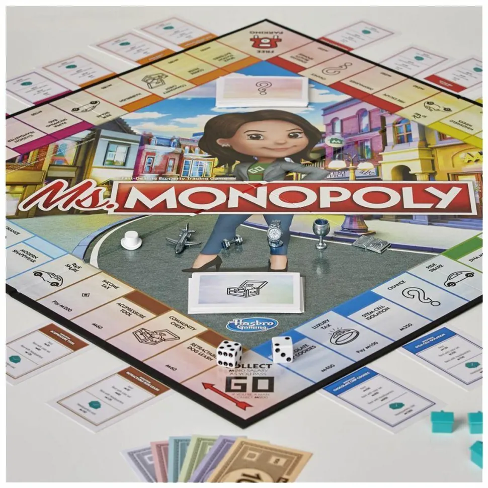 Monopoly - Ms. Monopoly Edition Board Game