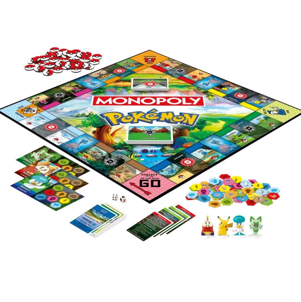 Monopoly - Pokemon Edition Board Game