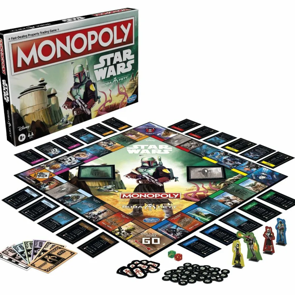 Monopoly - Star Wars: The Book of Boba Fett Edition Board Game