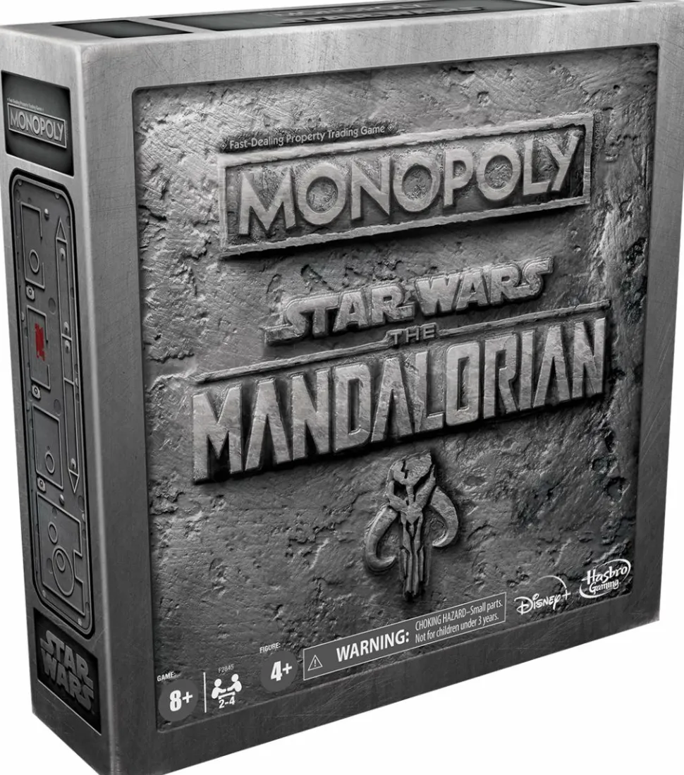 Monopoly - Star Wars: The Mandalorian Collector’s Edition Board Game with Remnant Stormtrooper Retro Collection Kenner 3.75” Action Figure
