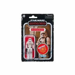 Monopoly - Star Wars: The Mandalorian Collector’s Edition Board Game with Remnant Stormtrooper Retro Collection Kenner 3.75” Action Figure