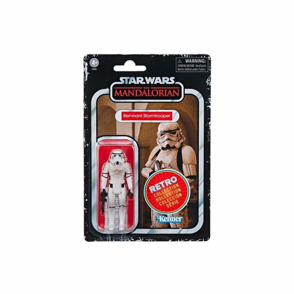 Monopoly - Star Wars: The Mandalorian Collector’s Edition Board Game with Remnant Stormtrooper Retro Collection Kenner 3.75” Action Figure