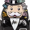 Monopoly - 90th Anniversary Pennybags Glitter Cosplay 10" Faux Leather Mini Backpack