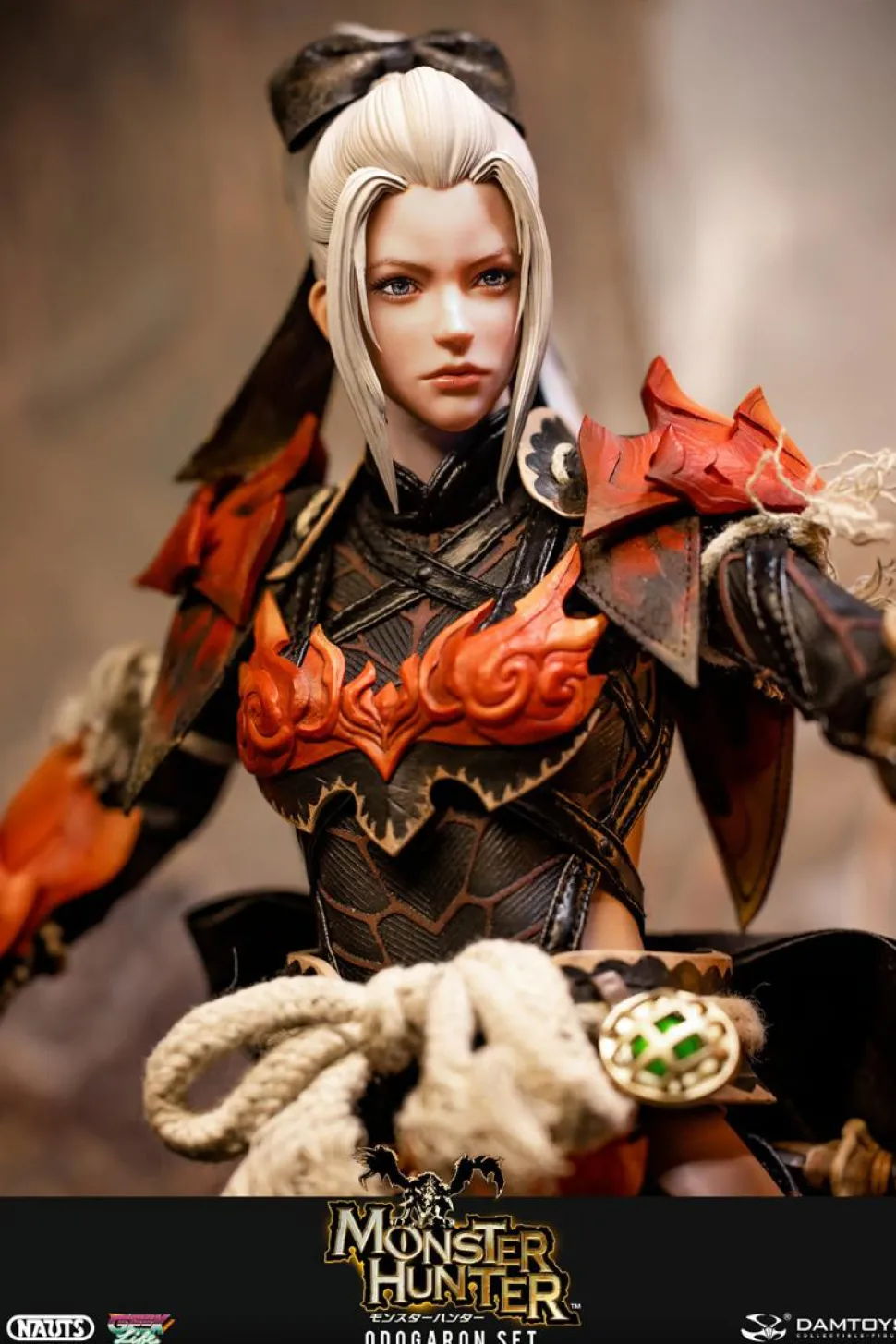 Monster Hunter - Female Hunter Odogaron Armour 1/6th Scale Action Figure