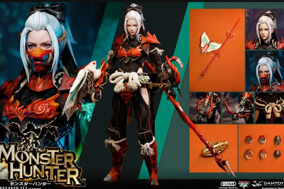 Monster Hunter - Female Hunter Odogaron Armour 1/6th Scale Action Figure