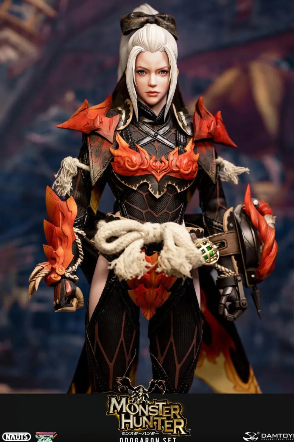 Monster Hunter - Female Hunter Odogaron Armour 1/6th Scale Action Figure