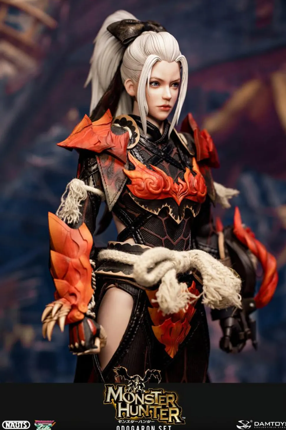 Monster Hunter - Female Hunter Odogaron Armour 1/6th Scale Action Figure