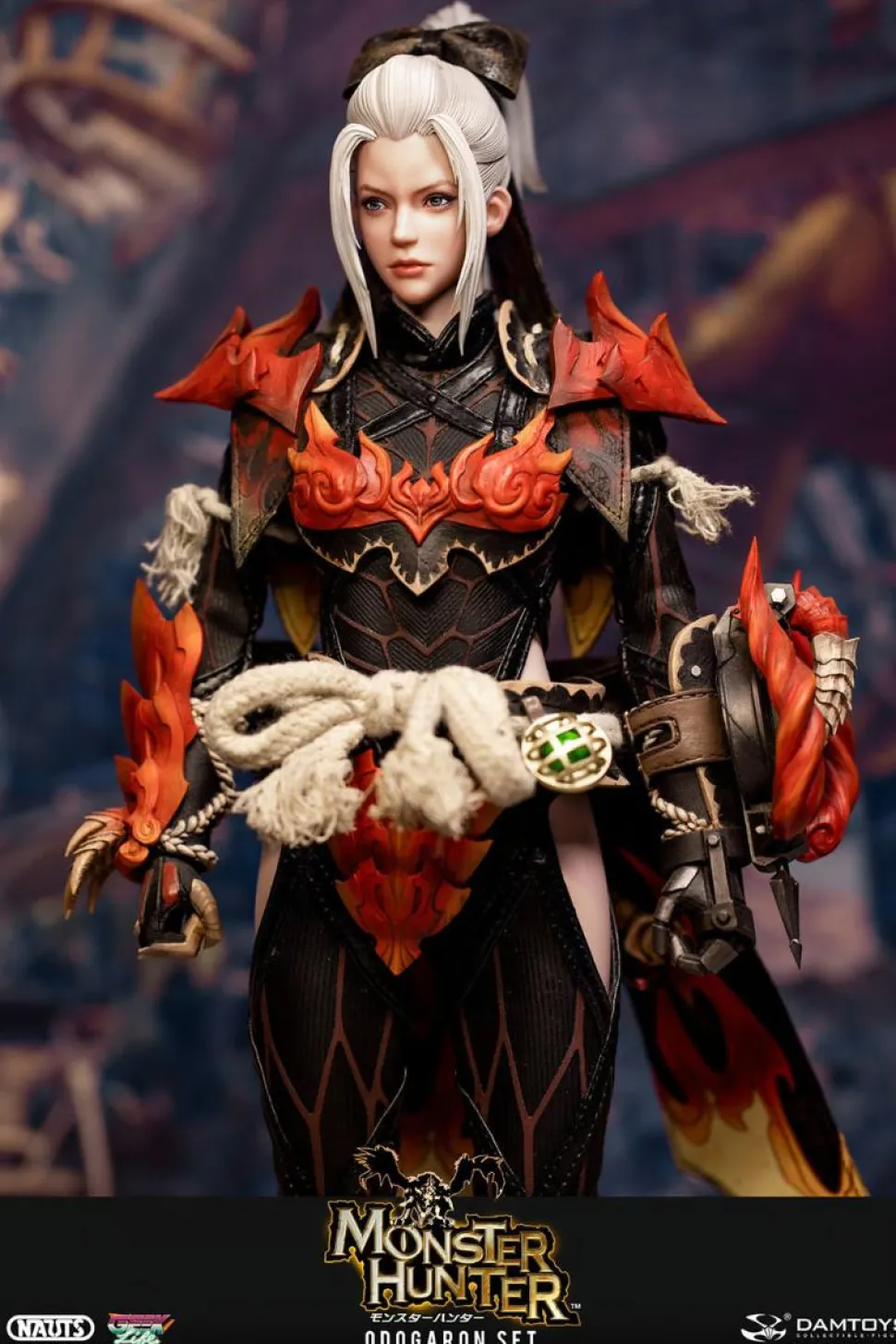 Monster Hunter - Female Hunter Odogaron Armour 1/6th Scale Action Figure