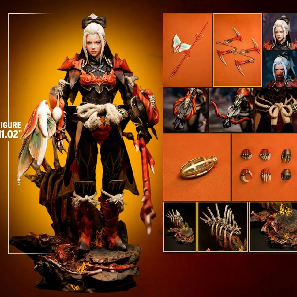 Monster Hunter - Female Hunter Odogaron Armour Deluxe 1/6th Scale Action Figure