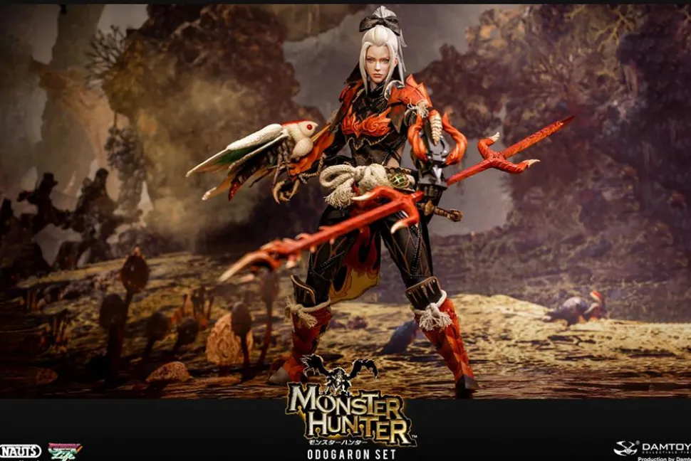 Monster Hunter - Female Hunter Odogaron Armour Deluxe 1/6th Scale Action Figure