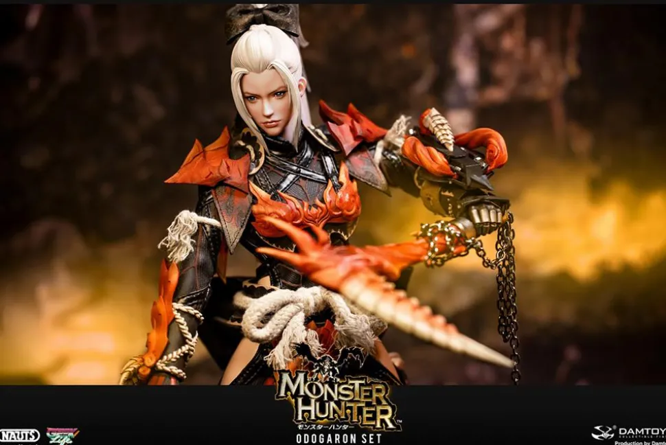 Monster Hunter - Female Hunter Odogaron Armour Deluxe 1/6th Scale Action Figure