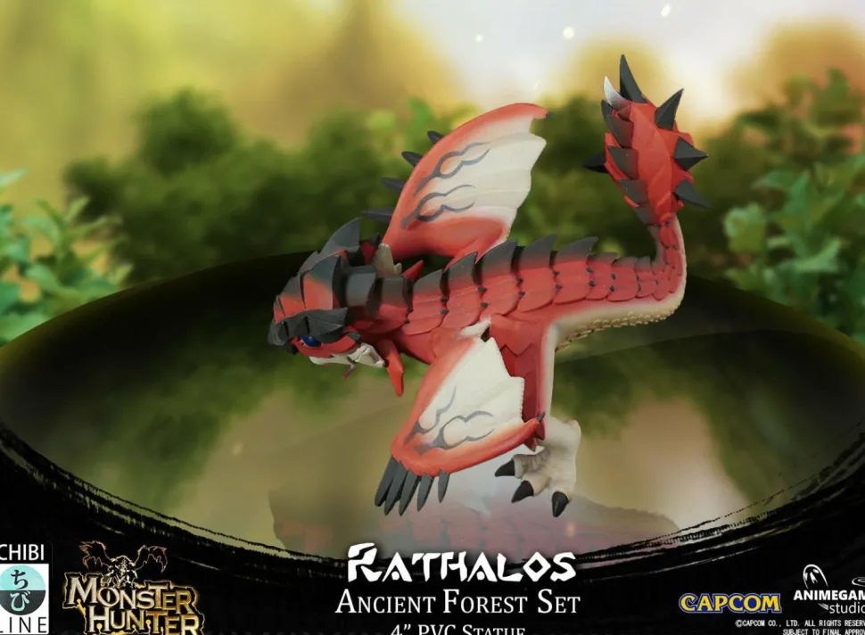 Monster Hunter: World - Rathalos 4” PVC Statue