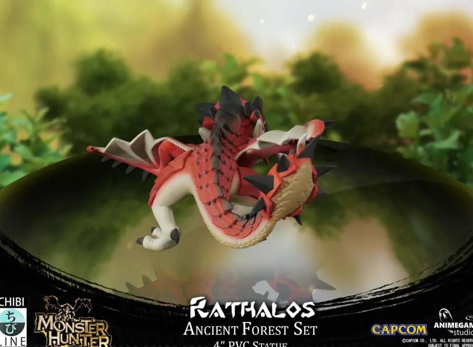 Monster Hunter: World - Rathalos 4” PVC Statue