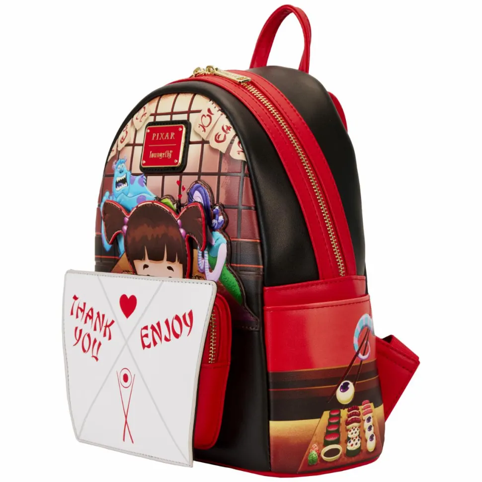 Monsters, Inc. - Harryhausen's Takeout Boo 10" Faux Leather Mini Backpack