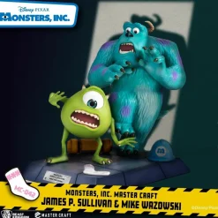 Monsters, Inc. - James P Sullivan & Mike Wazowski Master Craft 12.5” Statue