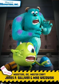 Monsters, Inc. - James P Sullivan & Mike Wazowski Master Craft 12.5” Statue