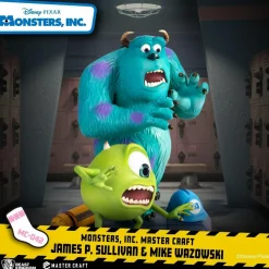 Monsters, Inc. - James P Sullivan & Mike Wazowski Master Craft 12.5” Statue