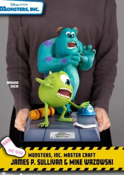 Monsters, Inc. - James P Sullivan & Mike Wazowski Master Craft 12.5” Statue