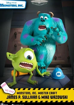 Monsters, Inc. - James P Sullivan & Mike Wazowski Master Craft 12.5” Statue