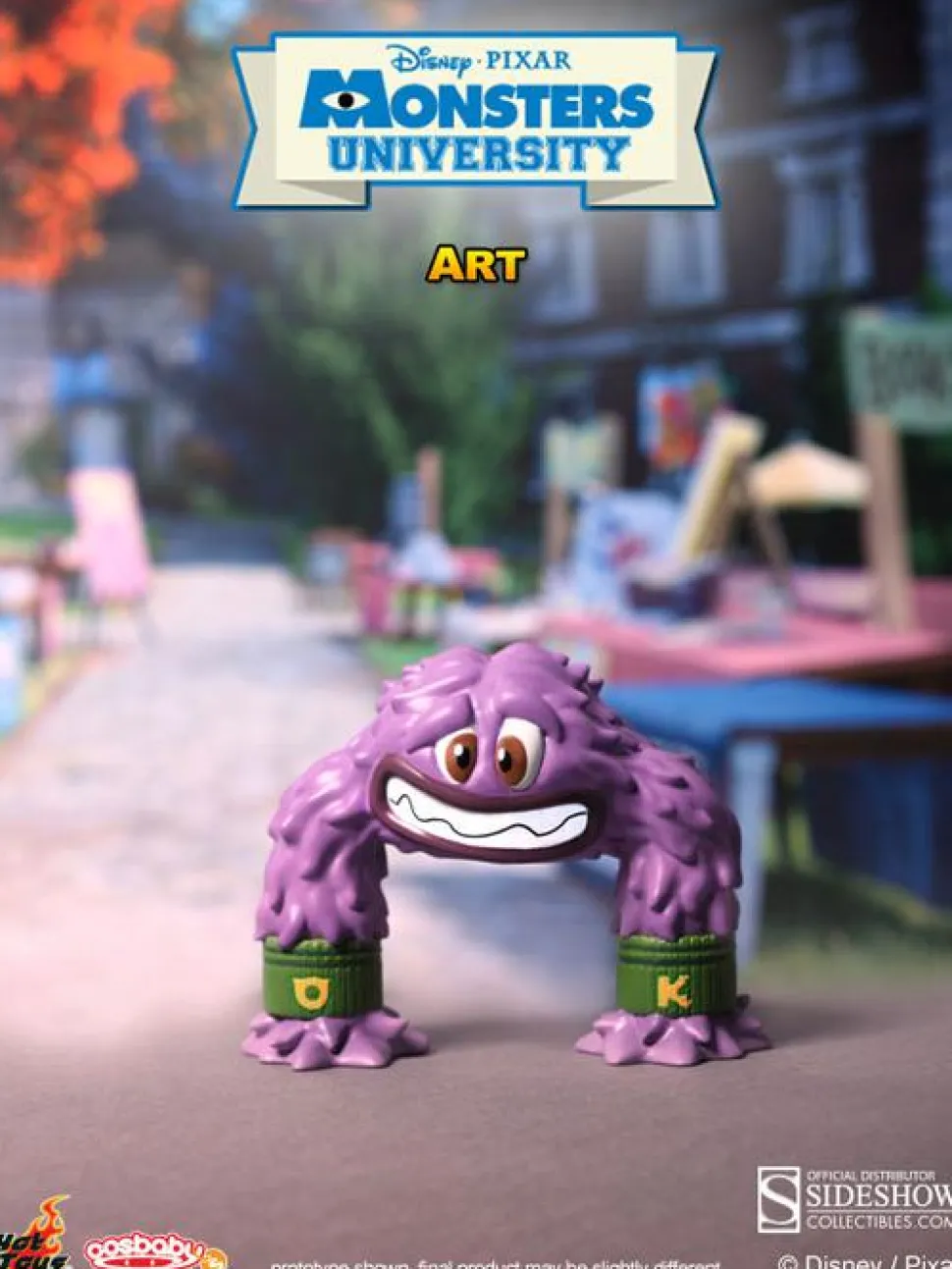 Monsters Inc. - Monsters University - Art Cosbaby 3" Hot Toys Figure