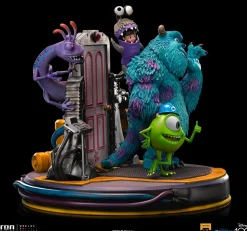 Monsters, Inc. - Sully, Mike & Boo Disney 100th Deluxe 1/10th Scale Diorama Statue