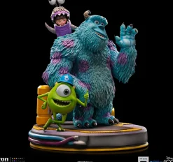 Monsters, Inc. - Sully, Mike & Boo Disney 100th 1/10th Scale Diorama Statue