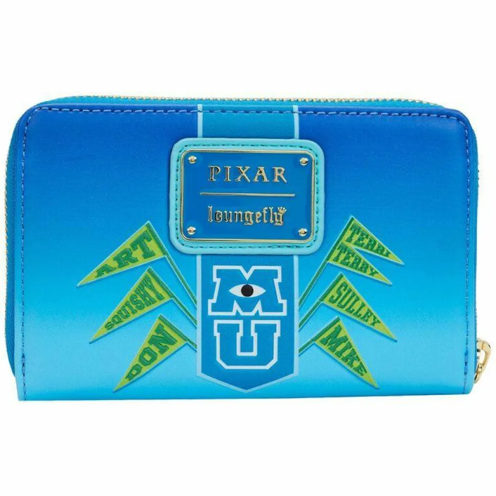 Monsters University - Scare Games 4” Faux Leather Zip-Around Wallet