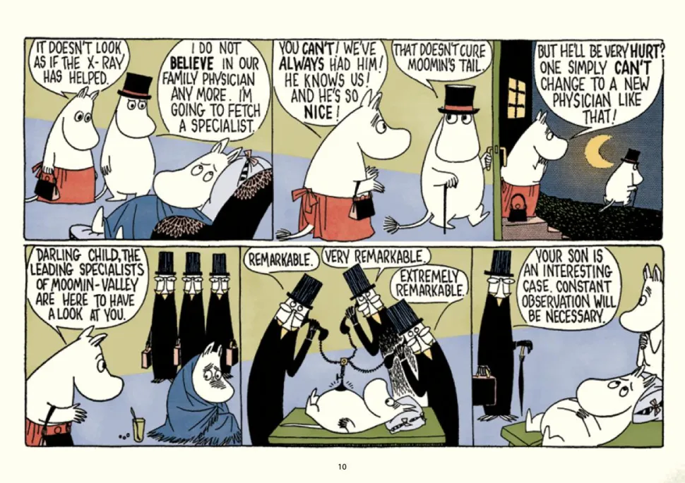 Moomin - Moomin and the Golden Tail Paperback Book
