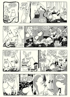Moomin - The Complete Tove Jansson Comic Strip Book One Hardcover Book