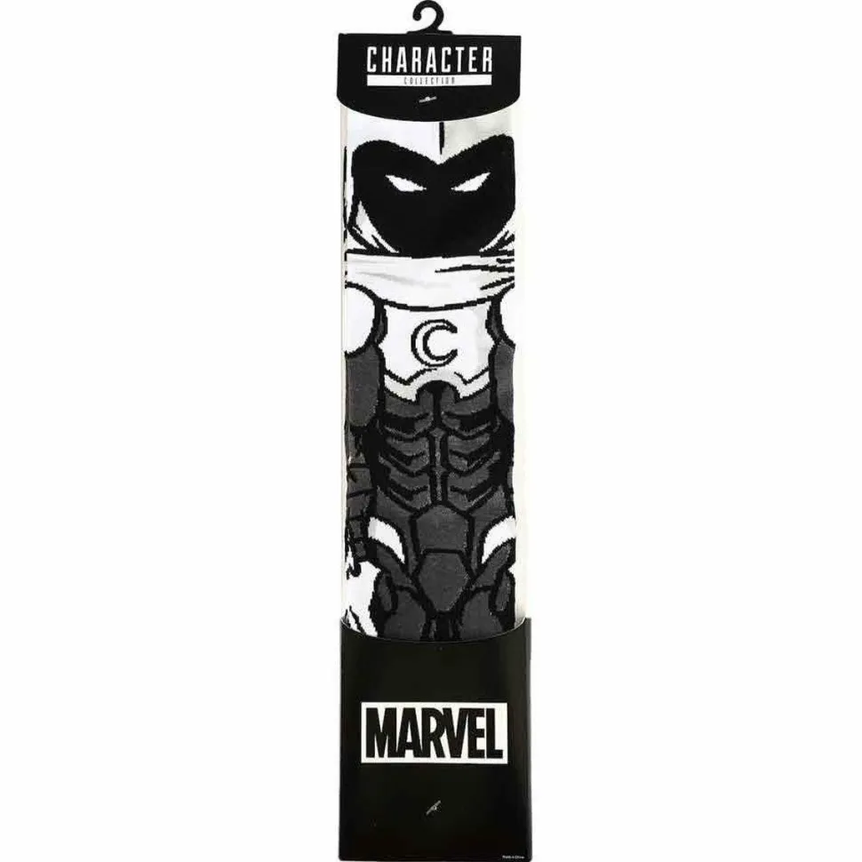 Moon Knight - Moon Knight 360 Character Men’s Crew Socks (One Size)