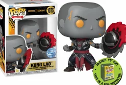 Mortal Kombat 11 - Kung Lao (Fatality) Pop! Vinyl Figure in Acrylic Pop! Protector (Popcultcha Exclusive)