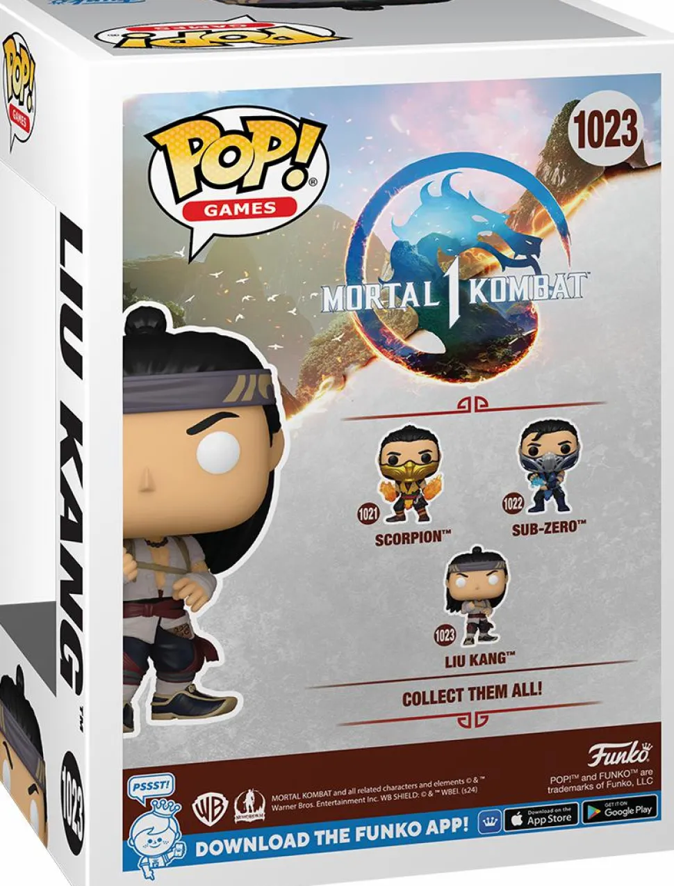 Mortal Kombat 1 - Liu Kang (God of Fire) Pop! Vinyl Figure