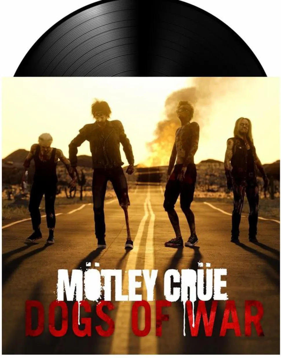 Motley Crue - Dogs of War 12" Single Vinyl Record (Picture Disc)