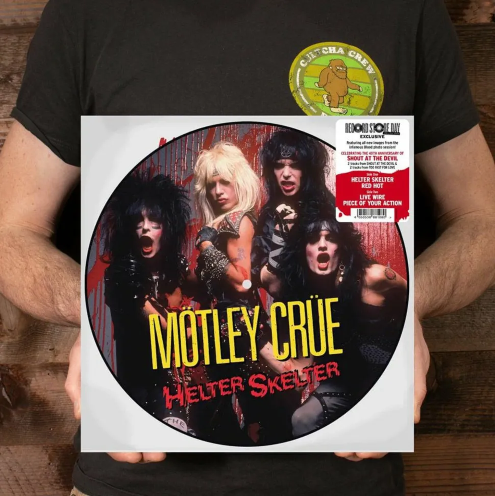 Motley Crue - Helter Skelter LP Vinyl Record (2023 Record Store Day Exclusive Picture Disc)