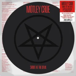 Motley Crue - Shout at the Devil 40th Anniversary LP Vinyl Record (Picture Disc)