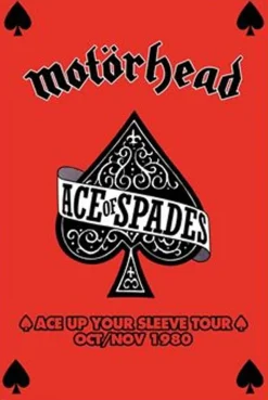 Motorhead - Ace Up Your Sleeve Tour Oct/Nov 1980 Poster (1233)