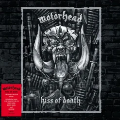Motorhead - Kiss of Death LP Vinyl Record (Silver Coloured Vinyl)