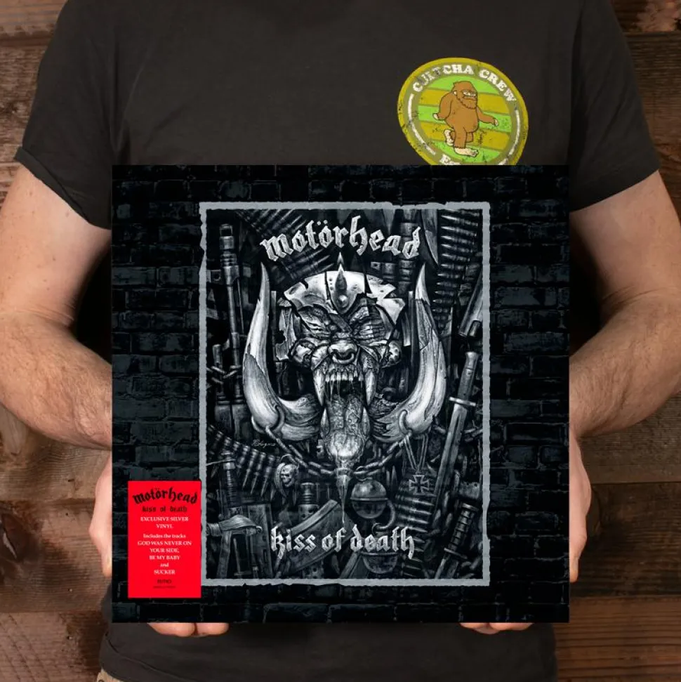Motorhead - Kiss of Death LP Vinyl Record (Silver Coloured Vinyl)
