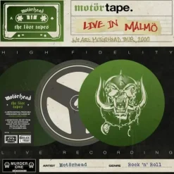 Motorhead - The Lost Tapes Vol. 3 Live In Malmo 2000 2xLP Vinyl Record (2022 Black Friday Record Store Day Exclusive Translucent Green Vinyl)