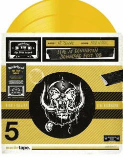 Motorhead - The Lost Tapes, Vol. 5 (Live at Donington, 2008) 2xLP Vinyl Record (Yellow Coloured Vinyl)